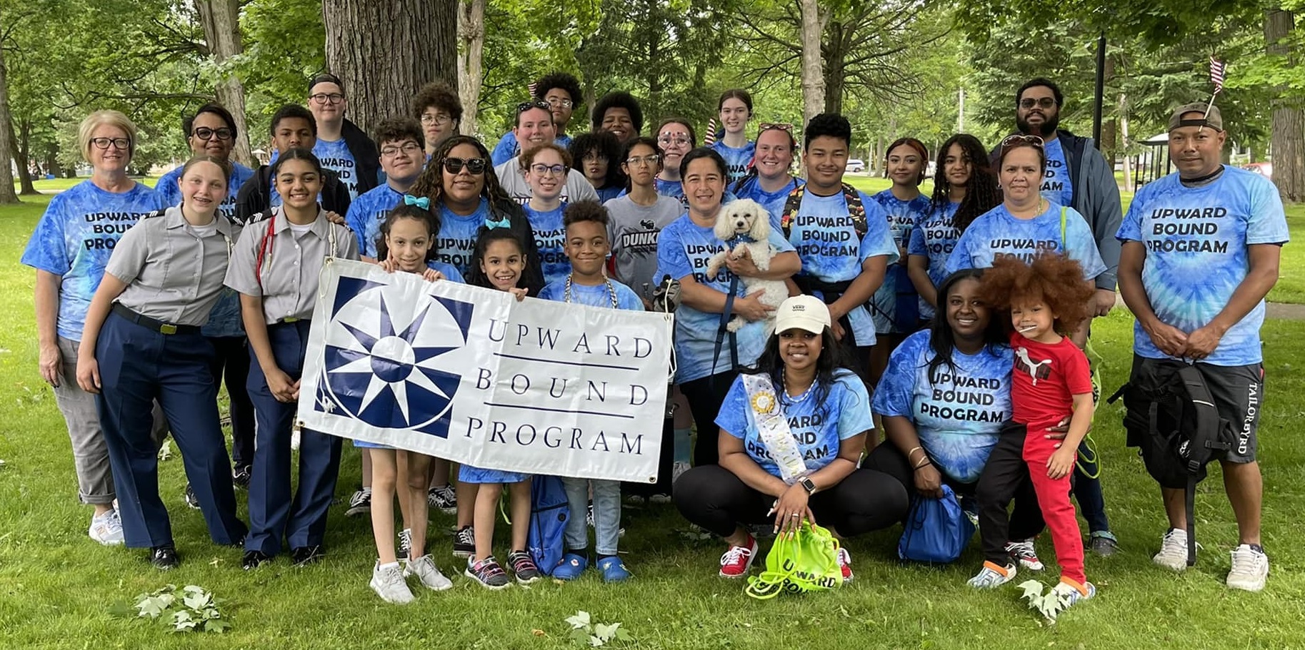 Upward Bound Memorial Day Parade in Dunkirk, New York.