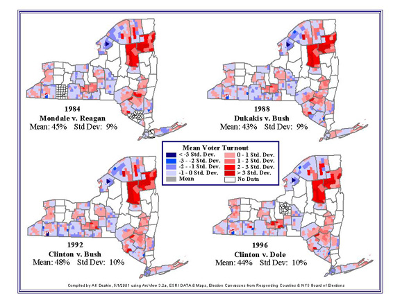 GIS is used to identify voting patterns | Fredonia.edu