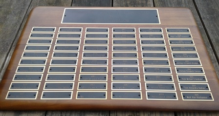 Olson Scholarship Plaque 1