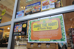 Shake the Habit window poster