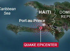 Quake epicenter