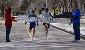 Slush Rush at SUNY Fredonia