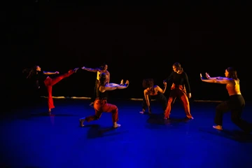 Dance students in the Rockefeller Arts Center. Dance major, major in dance, dance program, degree in dance, dance degree