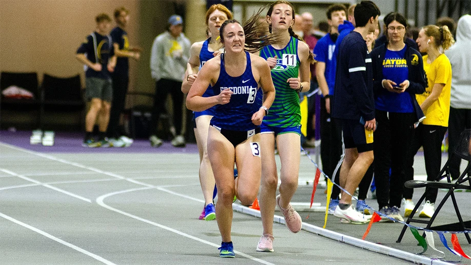 runners on the track