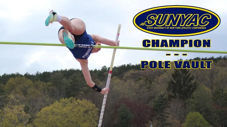 Cara Pellechia pole vaulting