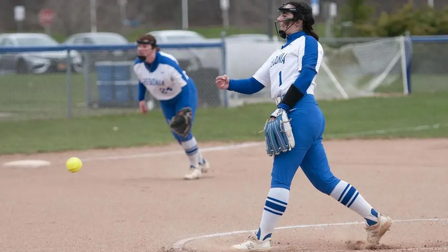 softball players on the field