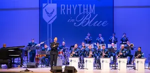 U.S. Air Force Rhythm in Blue group shot