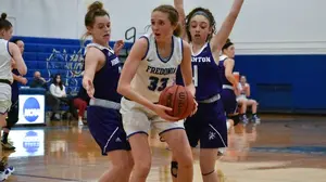 Mary Culeton (33) with another rebound