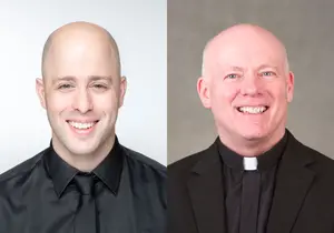 Dr. Eliran Avni and Fr. Sean Duggan