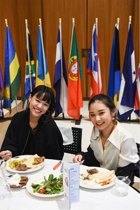 Patrons at a prior Global Banquet