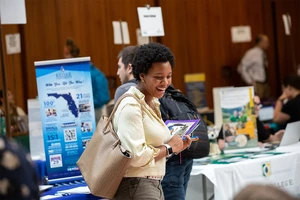 Graduate School Fair in Williams Center