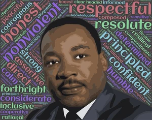 Image, poster of Martin Luther King