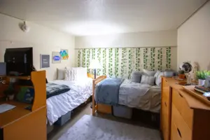 photo of dorm room