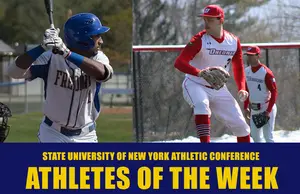 SUNYAC baseball athletes of the week in action