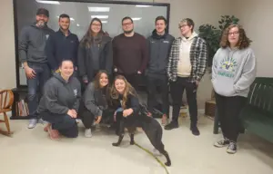 students at the humane society