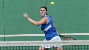 Jane Chiacchia playing tennis