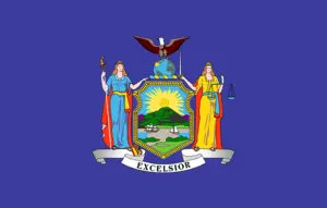 New York State flag