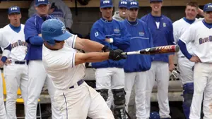 Rob Herrmann hitting the ball