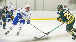 Victor Tracy scored the game-tying goal Sunday.