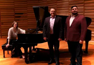 Performers Dr. Anne Kissel, Joe Dan Harper and James Judd