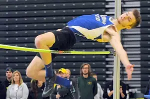 Nick Serafin in high jump