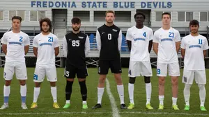 Fredonia State soccer seniors, soccer