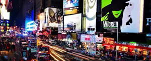 photo of Broadway in New York City