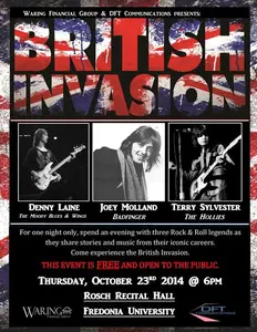 British Invasion Poster