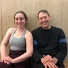 Brooke Jasinski with SUNY Distinguished Teaching Professor Paul Mockovak.